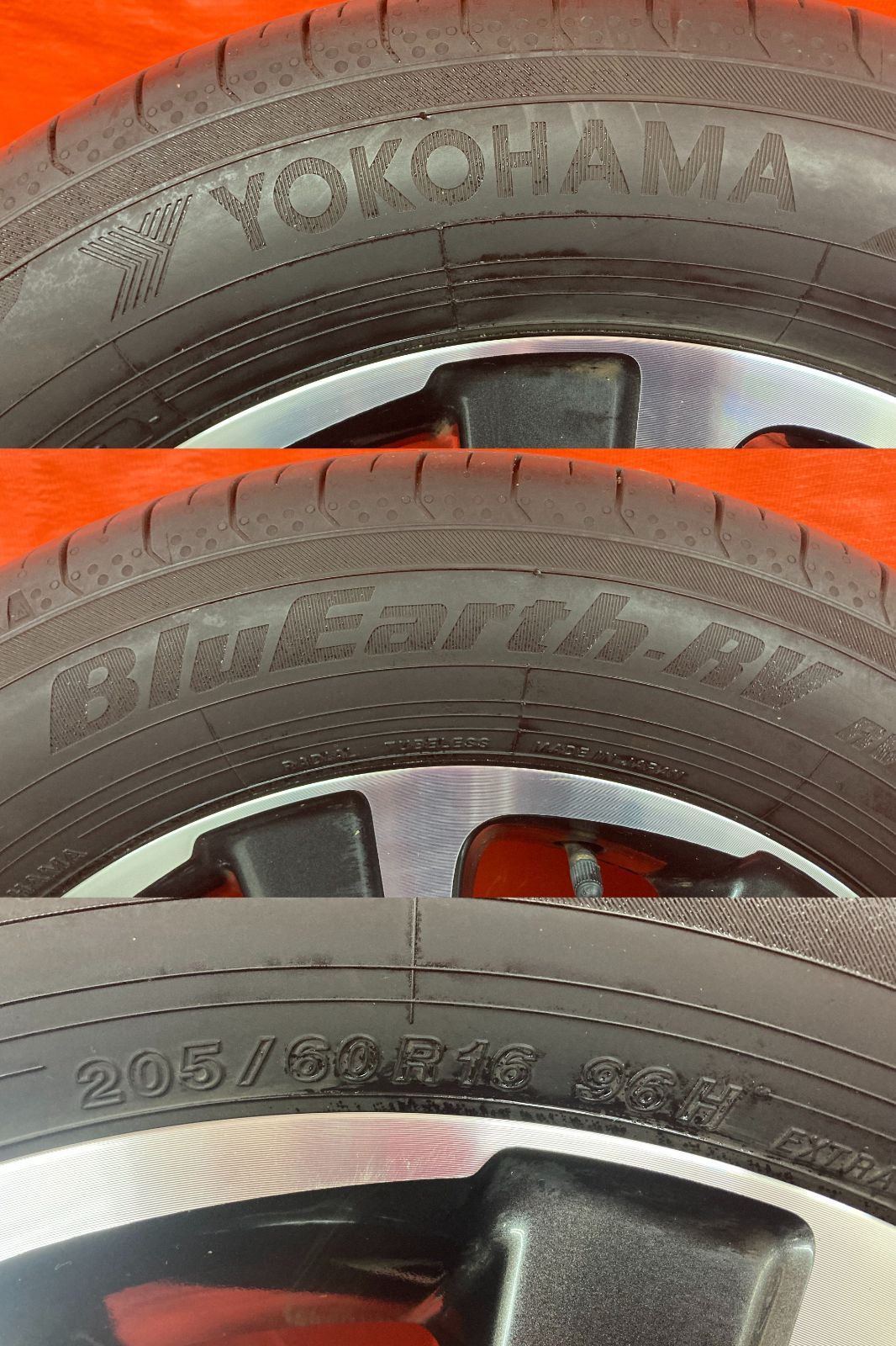 80ヴォクシー純正 16インチ 205/60R16 ヨコハマ RV03 2023年製 美品