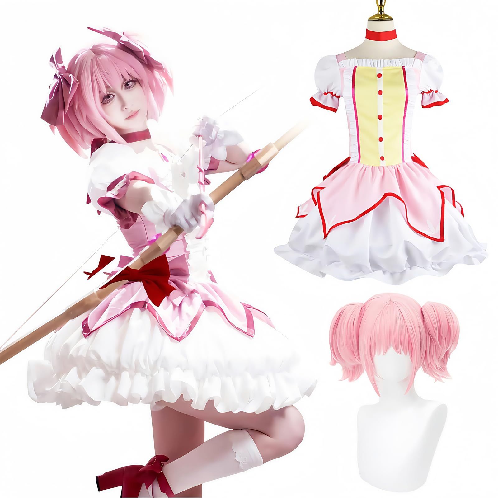 【在庫セール】cosplay 制服 コスプレ コスプレ まどかマギカ 魔法少女 仮装 イベント 文化祭 大人用 コスプレ衣装 魔法少女まどか 佐倉杏子 巴マミ 美樹さやか 暁美ほむら 鹿目まどか まどマギ