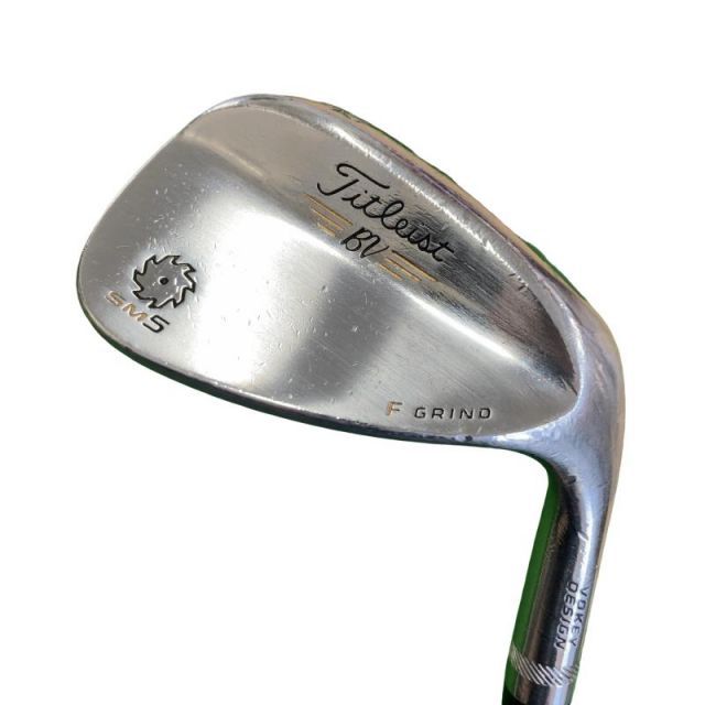 【中古】 タイトリスト VOKEY SPIN MILLED SM5 ツアークロム 52°/12°F ウェッジ WG Dynamic Gold (フレックスS) メンズ 男性用 右利き 右用 Cランク ゴルフクラブ