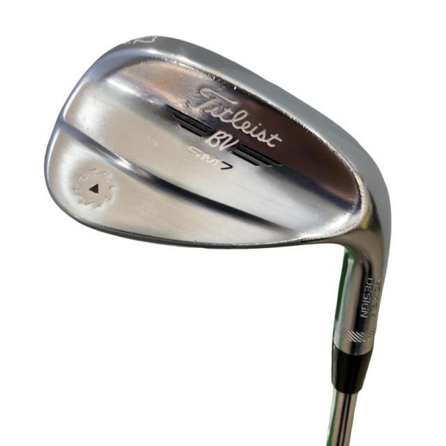 【中古】 タイトリスト VOKEY SPIN MILLED SM7 ツアークロム 52°/12°F ウェッジ WG 純正特注シャフト (フレックスR) メンズ 男性用 右利き 右用 Cランク ゴルフクラブ