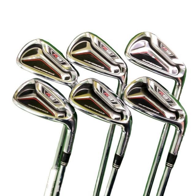 【中古】 テーラーメイド R9 SUPER MAX 6S アイアンセット IR リシャフト (フレックスその他) メンズ 男性用 右利き 右用 Cランク ゴルフクラブ