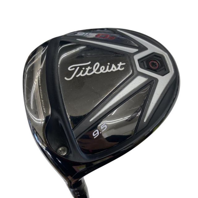 【中古】 タイトリスト 915 D2 9.5° レフティ ドライバー DR ATTAS 6☆ 6 (フレックスS) メンズ 男性用 左利き レフティ 左用 Cランク ゴルフクラブ
