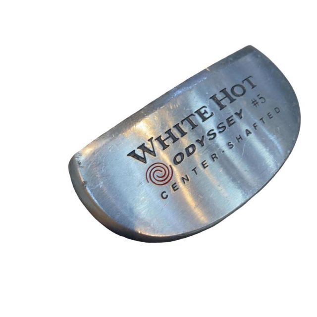 【中古】 オデッセイ WHITE HOT #5 CENTER SHAFTED 33インチ パター PT スチール (フレックスその他) メンズ 男性用 右利き 右用 Cランク ゴルフクラブ