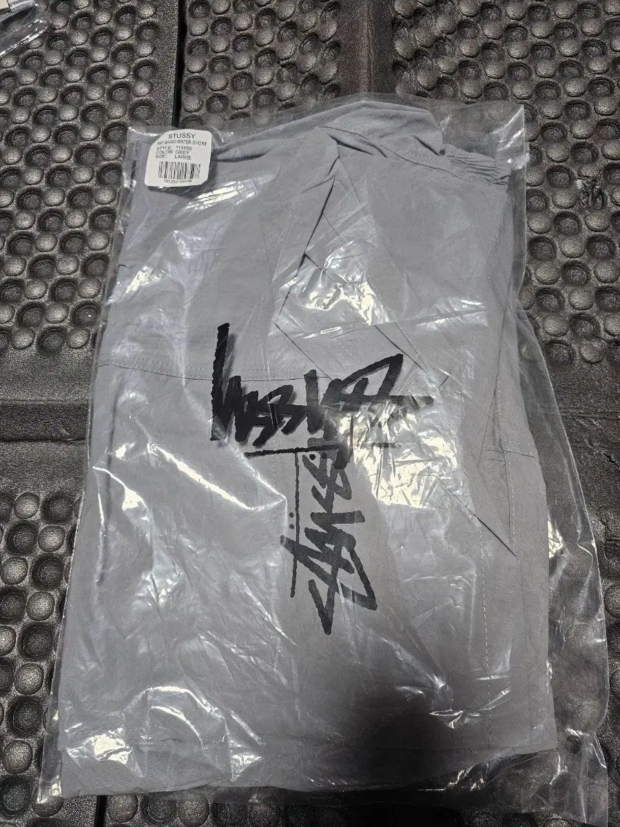 STUSSY ベーシック ウォーター ハーフパンツ グレー L 新品