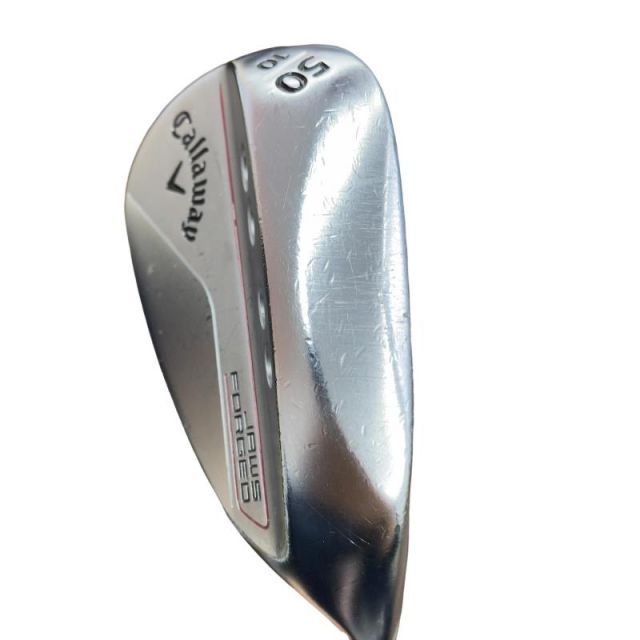 【中古】 キャロウェイ JAWS FORGED(2023) クロムメッキ 50°/10° ウェッジ WG Dynamic Gold (フレックスS) メンズ 男性用 右利き 右用 Cランク ゴルフクラブ