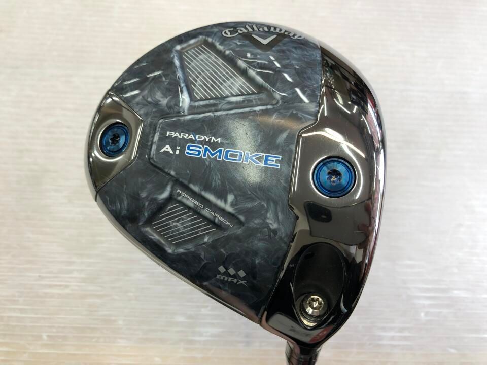 キャロウェイ　PARADYM Ai SMOKE ◆◆◆ MAX　9度　VENTUS TR BLUE 5　Sフレックス　ドライバー　中古　ゴルフドゥ！NEXT昭島武蔵野店【最短即日発送】