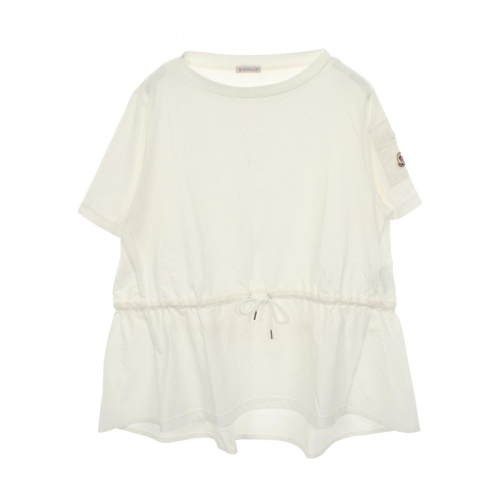 モンクレール MONCLER 半袖Tシャツ アイコンパッチ チュニック 