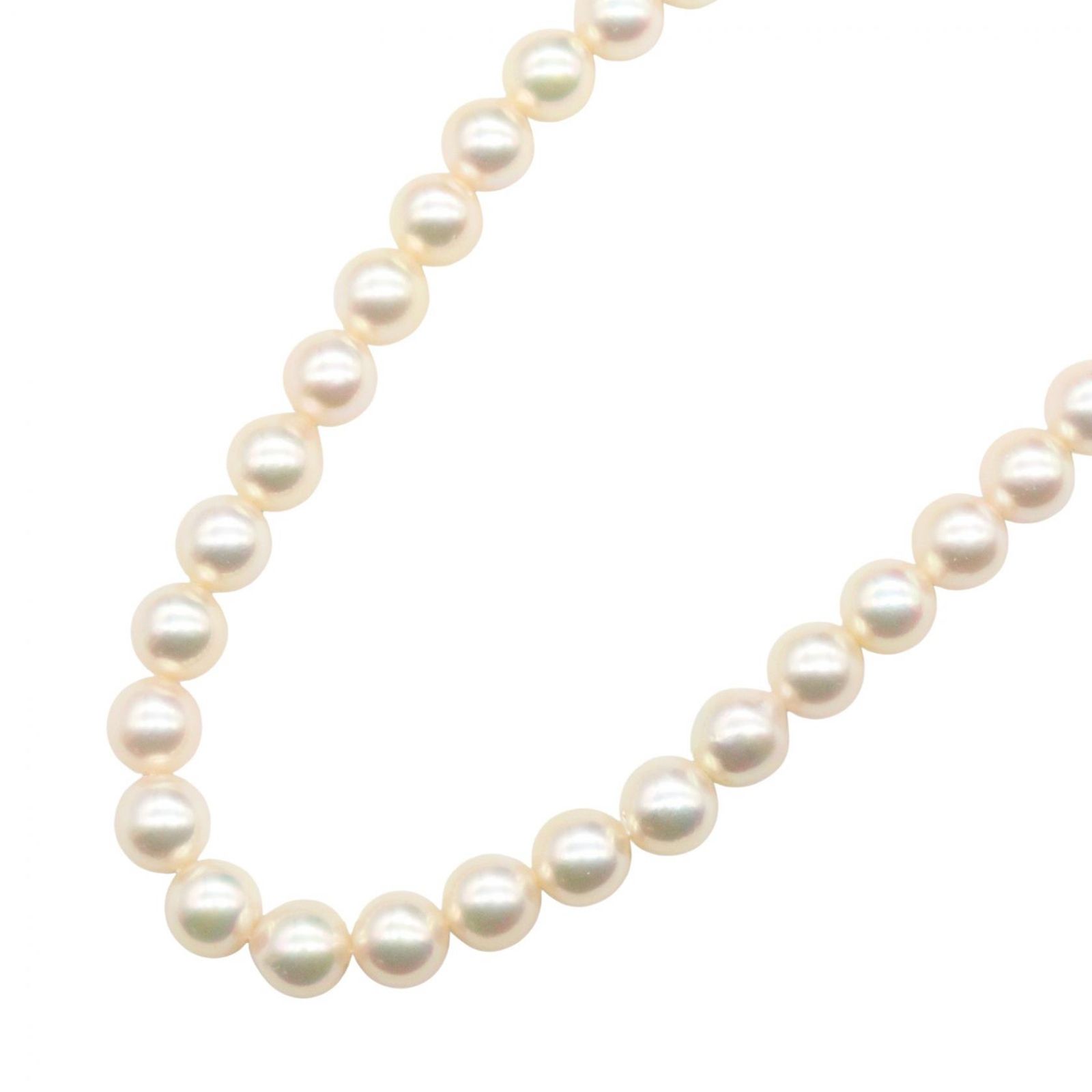 タサキ TASAKI ネックレス アコヤパール ネックレス 首回り43㎝ シルバー925 アコヤパール ネックレス レディース Used A