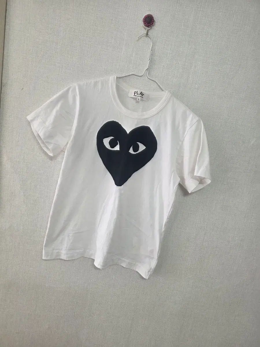 コム・デ・ギャルソン 白 ハート 半袖 Tシャツ L 6,231円