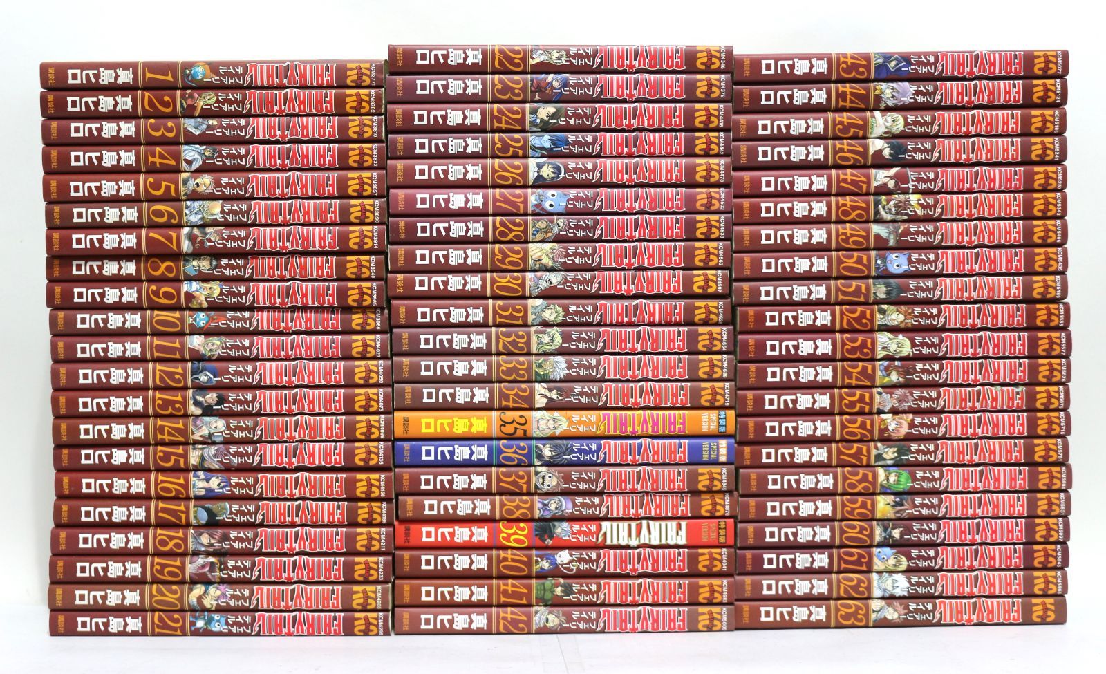 FAIRY TAIL フェアリーテイル 1～63巻 全巻セット - メルカリ