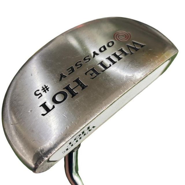 【中古】 オデッセイ WHITE HOT #5 33インチ パター PT スチール (フレックスその他) メンズ 男性用 右利き 右用 Cランク ゴルフクラブ