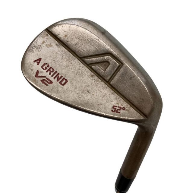 【中古】 A DESIGN GOLF A GRIND V2 52° ウェッジ WG リシャフト (フレックスその他) メンズ 男性用 右利き 右用 Cランク ゴルフクラブ