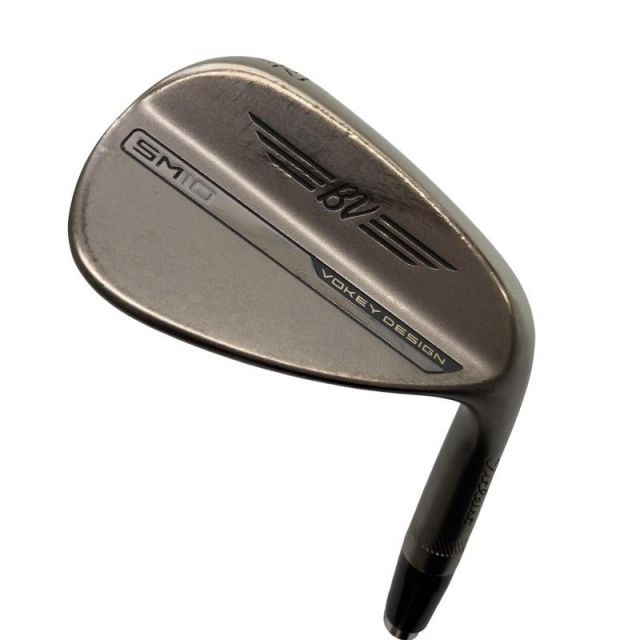 【中古】 タイトリスト VOKEY SPIN MILLED SM10 ニッケル 52°/12°F ウェッジ WG リシャフト (フレックスその他) メンズ 男性用 右利き 右用 Cランク ゴルフクラブ