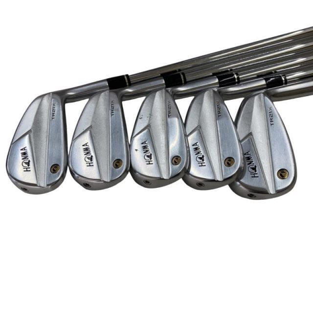 【中古】 本間ゴルフ TOUR WORLD TR21X 5S アイアンセット IR NS PRO 950GH neo (フレックスR) メンズ 男性用 右利き 右用 Cランク ゴルフクラブ