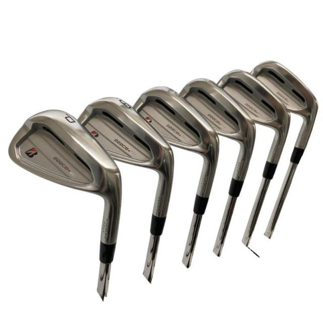 【中古】 ブリヂストン BRIDGESTONE 222CB+ 6S アイアンセット IR NS PRO 950GH neo (フレックスS) メンズ 男性用 右利き 右用 Cランク ゴルフクラブ