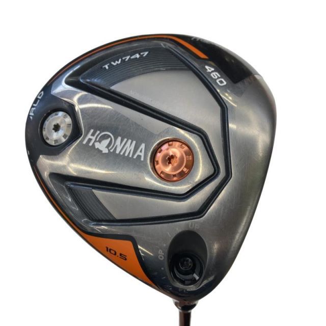 【中古】 本間ゴルフ TOUR WORLD TW747 460 10.5° ドライバー DR VIZARD FD-6 (フレックスS) メンズ 男性用 右利き 右用 Cランク ゴルフクラブ