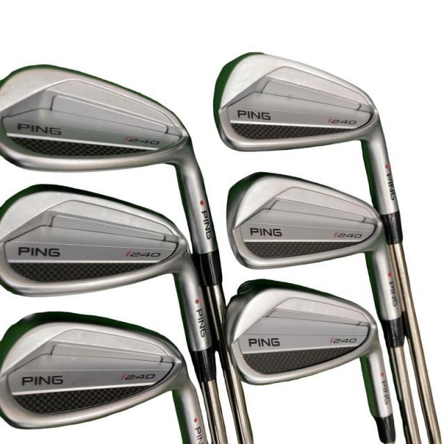 【中古】 ピン i240 7S アイアンセット IR PING TOUR 2.0 CHROME I (フレックスS) メンズ 男性用 右利き 右用 Cランク ゴルフクラブ