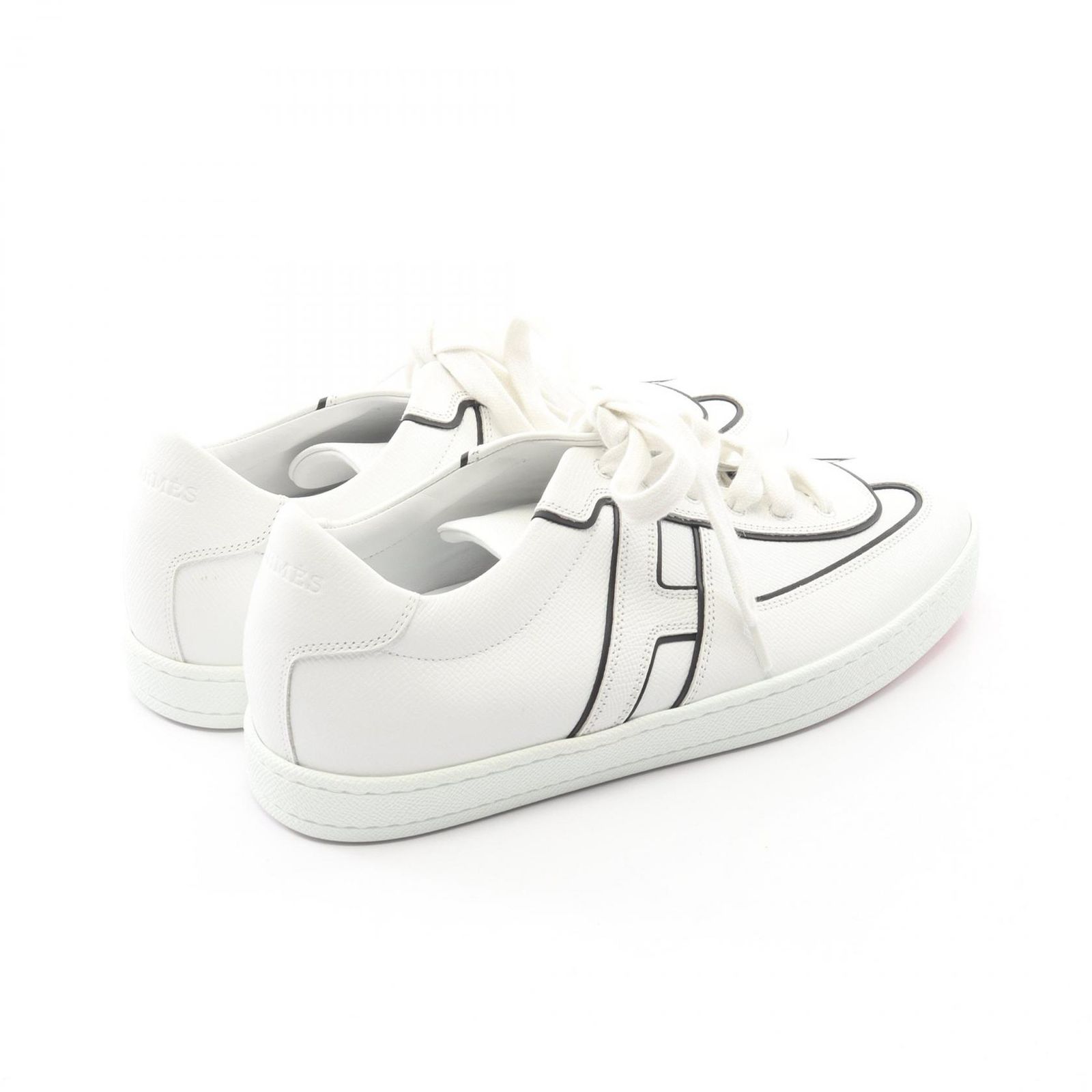 エルメス HERMES スニーカー ブーメラン レザー スニーカー メンズ 未 