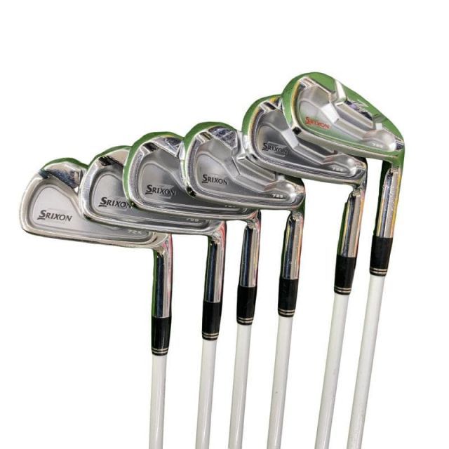 【中古】 ダンロップ SRIXON Z725 6S アイアンセット IR Miyazaki KENA Blue 8 (フレックスS) メンズ 男性用 右利き 右用 Cランク ゴルフクラブ