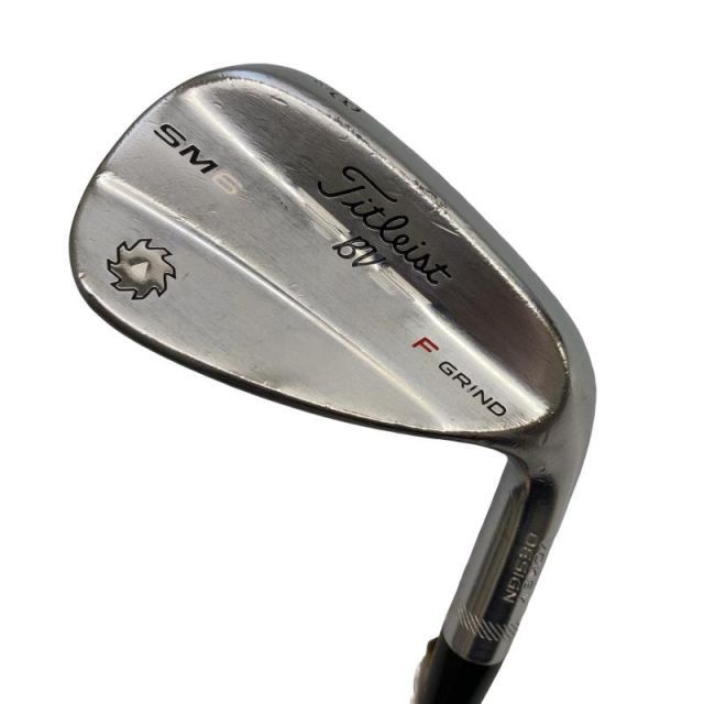 【中古】 タイトリスト VOKEY SPIN MILLED SM6 ツアークロム 48°/08°F ウェッジ WG 純正特注シャフト (フレックスX) メンズ 男性用 右利き 右用 Cランク ゴルフクラブ