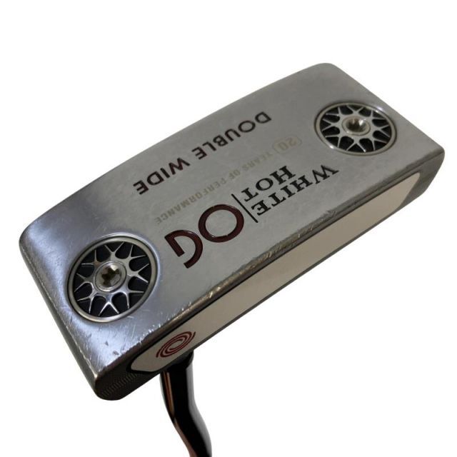 【中古】 オデッセイ WHITE HOT OG DOUBLE WIDE 33インチ パター PT スチール (フレックスその他) メンズ 男性用 右利き 右用 Cランク ゴルフクラブ