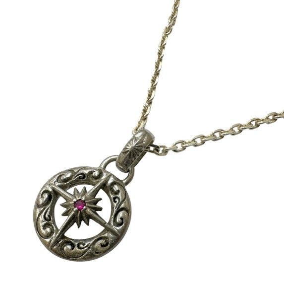 【SAAD】サード ネックレス 925 SANA 15g 約46cm SV シルバー メンズ レディース ユニセックス アクセサリー 【中古品】 USED-AB 【9356】