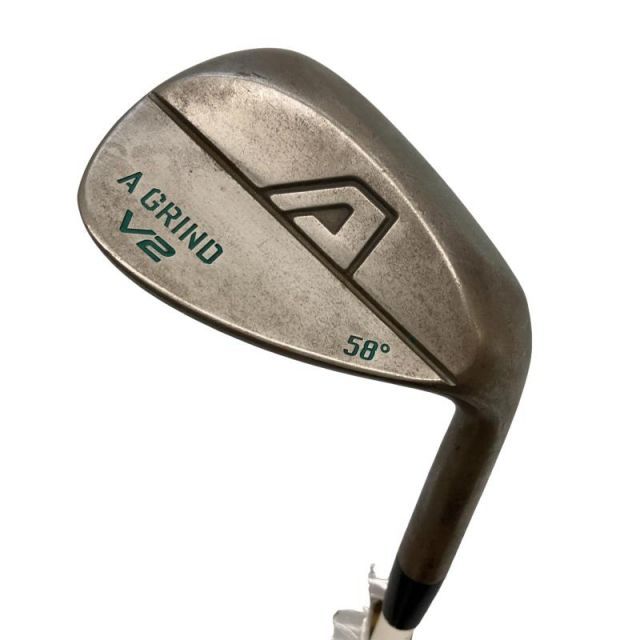 【中古】 A DESIGN GOLF A GRIND V2 58° ウェッジ WG リシャフト (フレックスその他) メンズ 男性用 右利き 右用 Cランク ゴルフクラブ