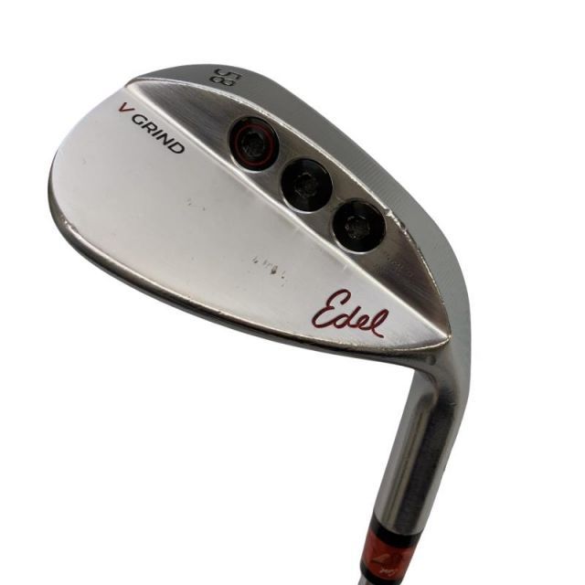 【中古】 Edel GOLF Edel GOLF SMSウェッジ 58° VーGRIND ウェッジ WG 純正特注シャフト (フレックスS) メンズ 男性用 右利き 右用 Dランク ゴルフクラブ