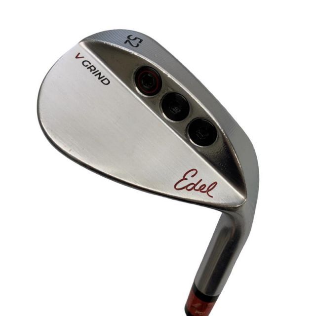 【中古】 Edel GOLF Edel GOLF SMSウェッジ 52° VーGRIND ウェッジ WG 純正特注シャフト (フレックスS) メンズ 男性用 右利き 右用 Cランク ゴルフクラブ