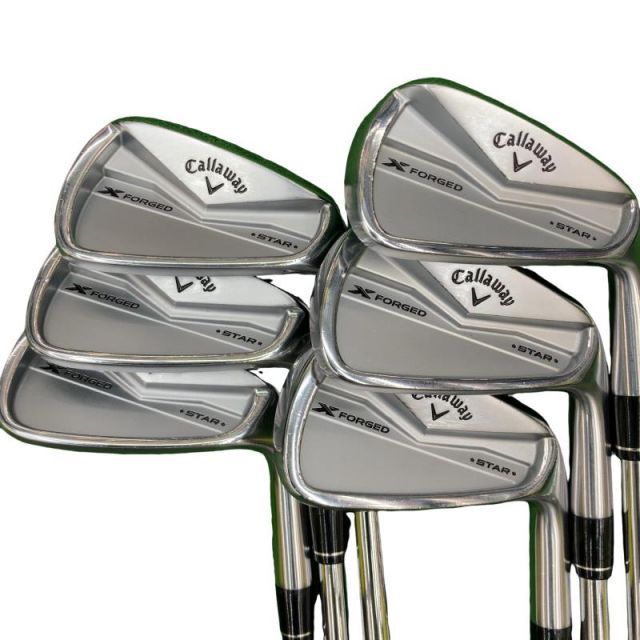 キャロウェイ X FORGED STAR アイアン 2024年モデル 6本セット [NS PRO 