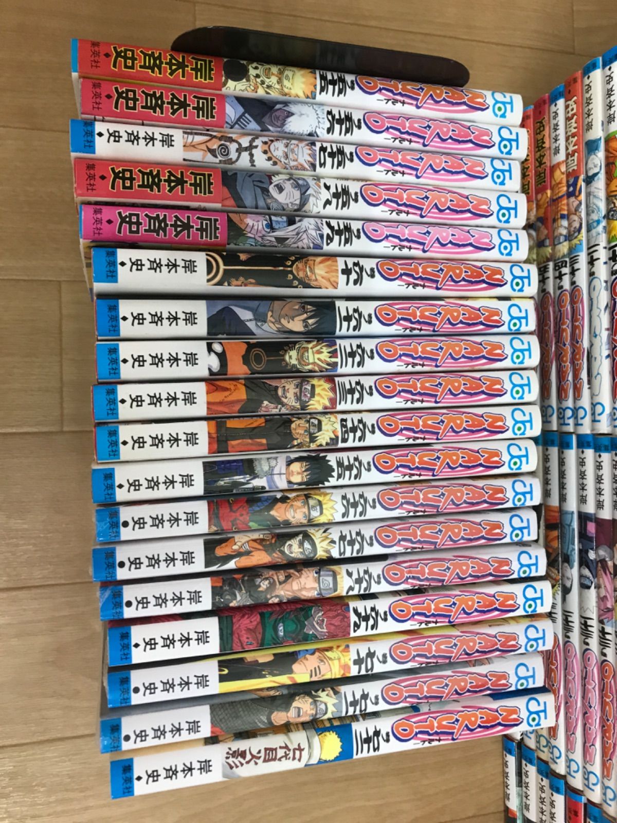 NARUTO 全巻+ 関連セット ☆【未開封あり】NARUTO ナルト 1~72巻 コミック全巻セット＋関連本6冊