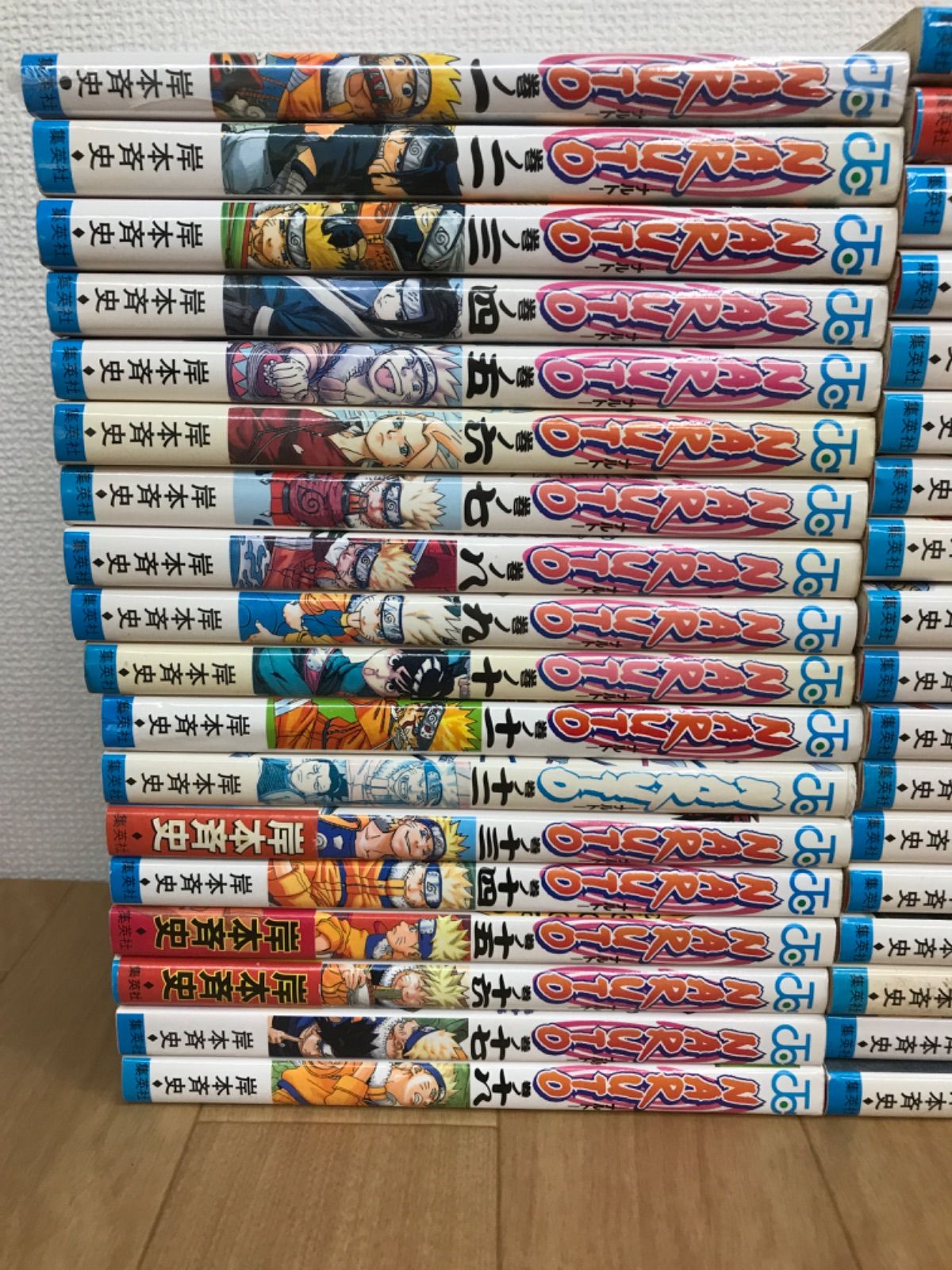 ☆【未開封あり】NARUTO ナルト 1~72巻 コミック全巻セット＋関連本6冊