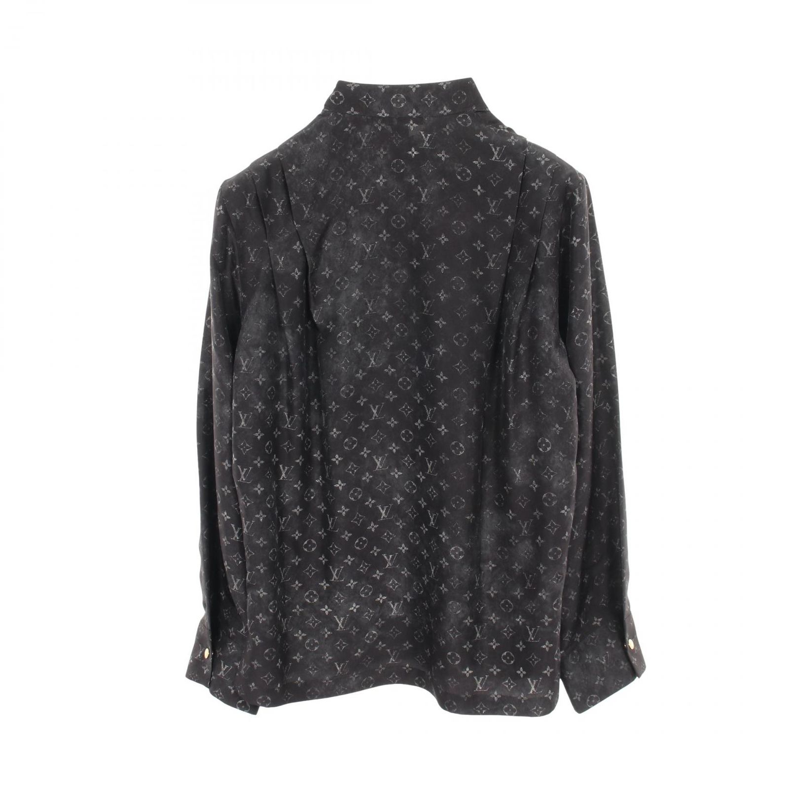ルイ・ヴィトン LOUIS VUITTON ブラウス モノグラム シルク ブラウス