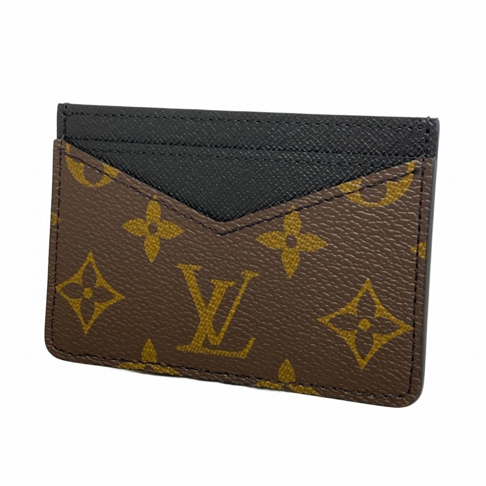 ルイ・ヴィトン(Louis Vuitton) ルイ・ヴィトン 名刺入れ・カードケース モノグラム・マカサー ネオポルトカルト M60166 ブラウンメンズ