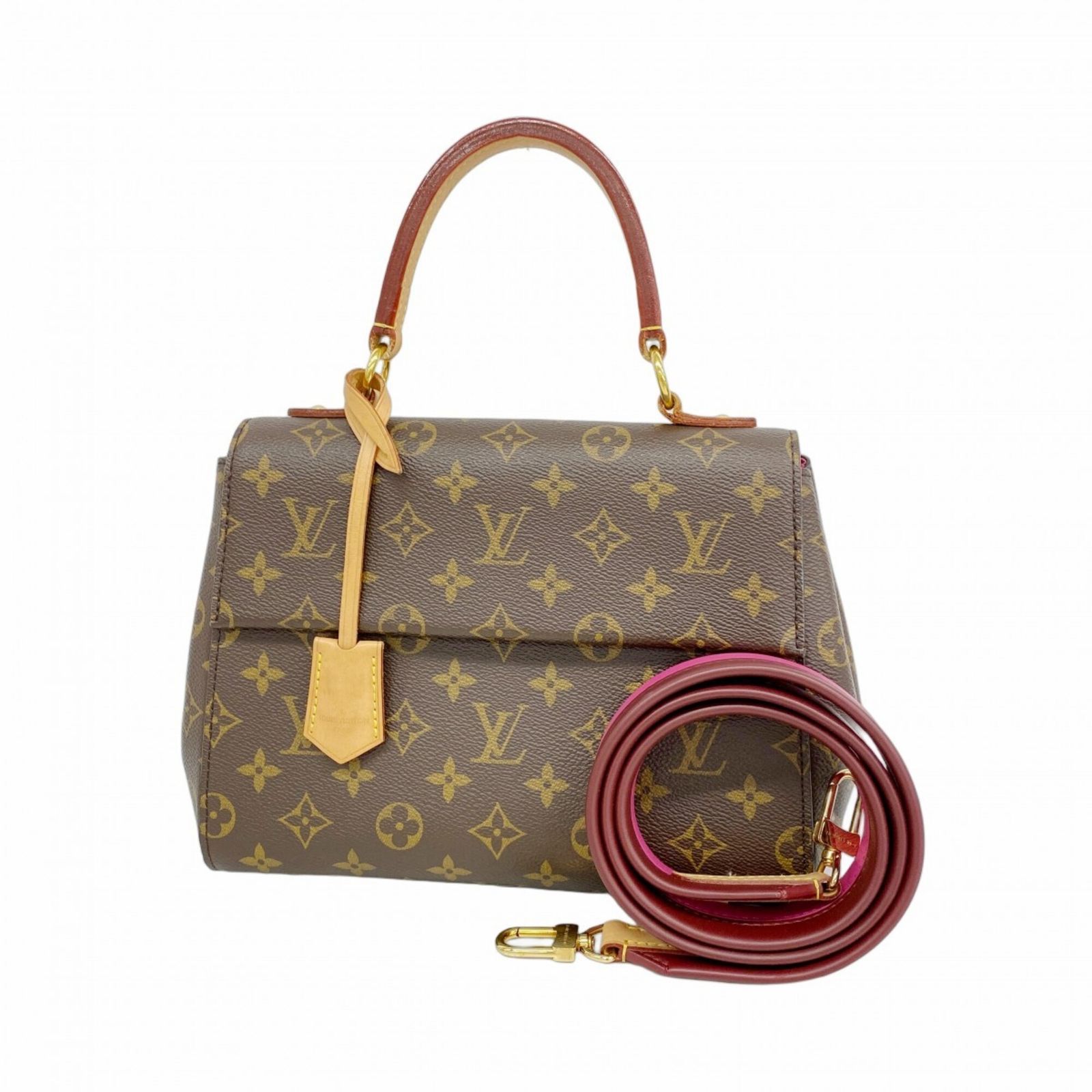 ルイ・ヴィトン(Louis Vuitton) ルイ・ヴィトン ハンドバッグ モノグラム クリュニーBB M42738 ブラウン 2wayバッグレディース