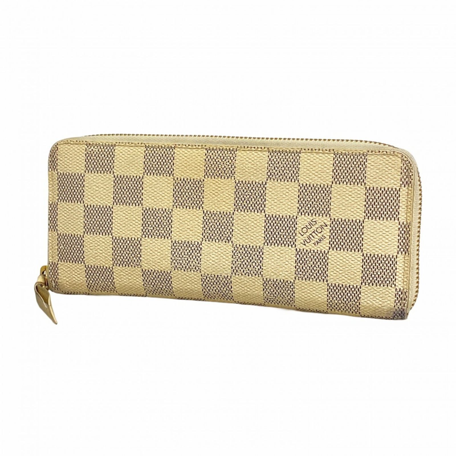 ルイ・ヴィトン(Louis Vuitton) ルイ・ヴィトン 長財布 ダミエ・アズール ポルトフォイユクレマンス N61210 ホワイトレディース