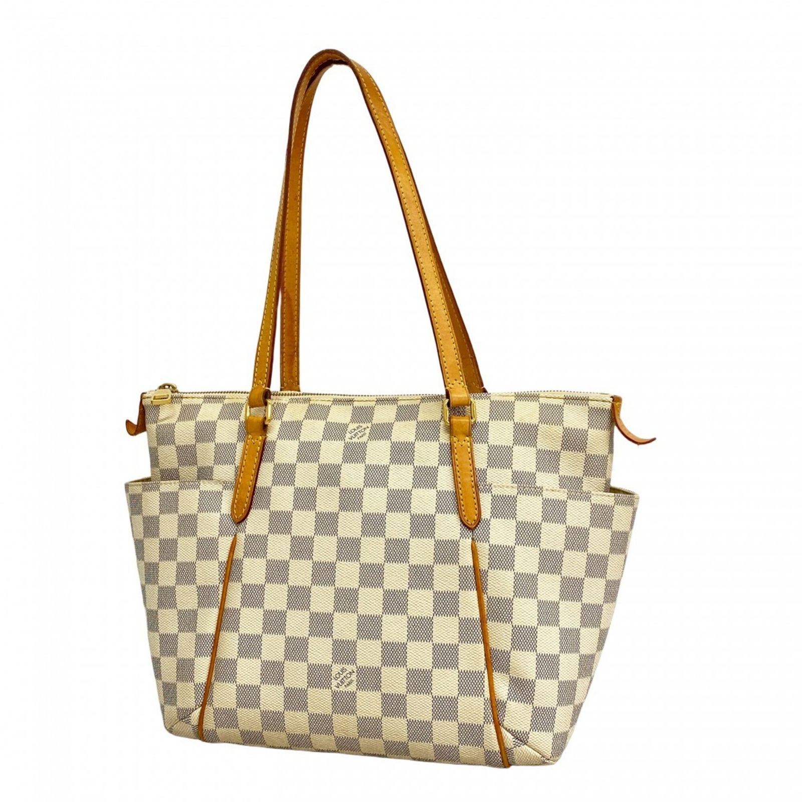 ルイ・ヴィトン(Louis Vuitton) ルイ・ヴィトン トートバッグ ダミエ・アズール トータリーPM N51261 ホワイトレディース