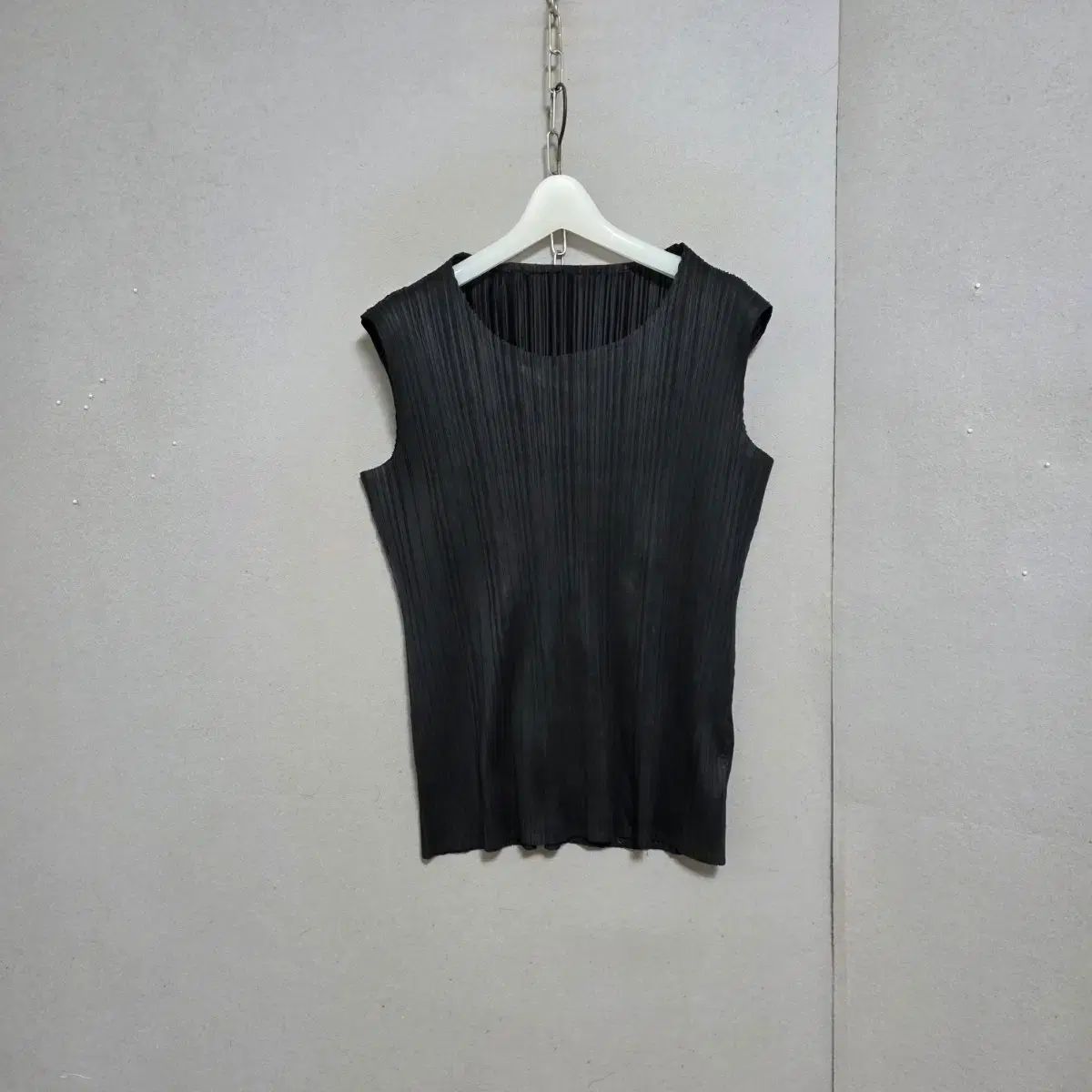 ラビタジュンコ プリーツ ノースリーブ Tシャツ FF n5711