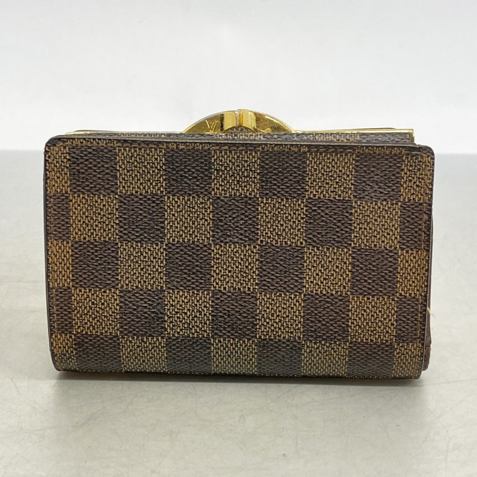 【6dc3739】ルイヴィトン 財布 ダミエ ポルトフォイユヴィエノワ N61674 エベヌ【中古】レディース LOUIS VUITTON（ルイ・ヴィトン） 【6dc3739】ルイヴィトン 財布