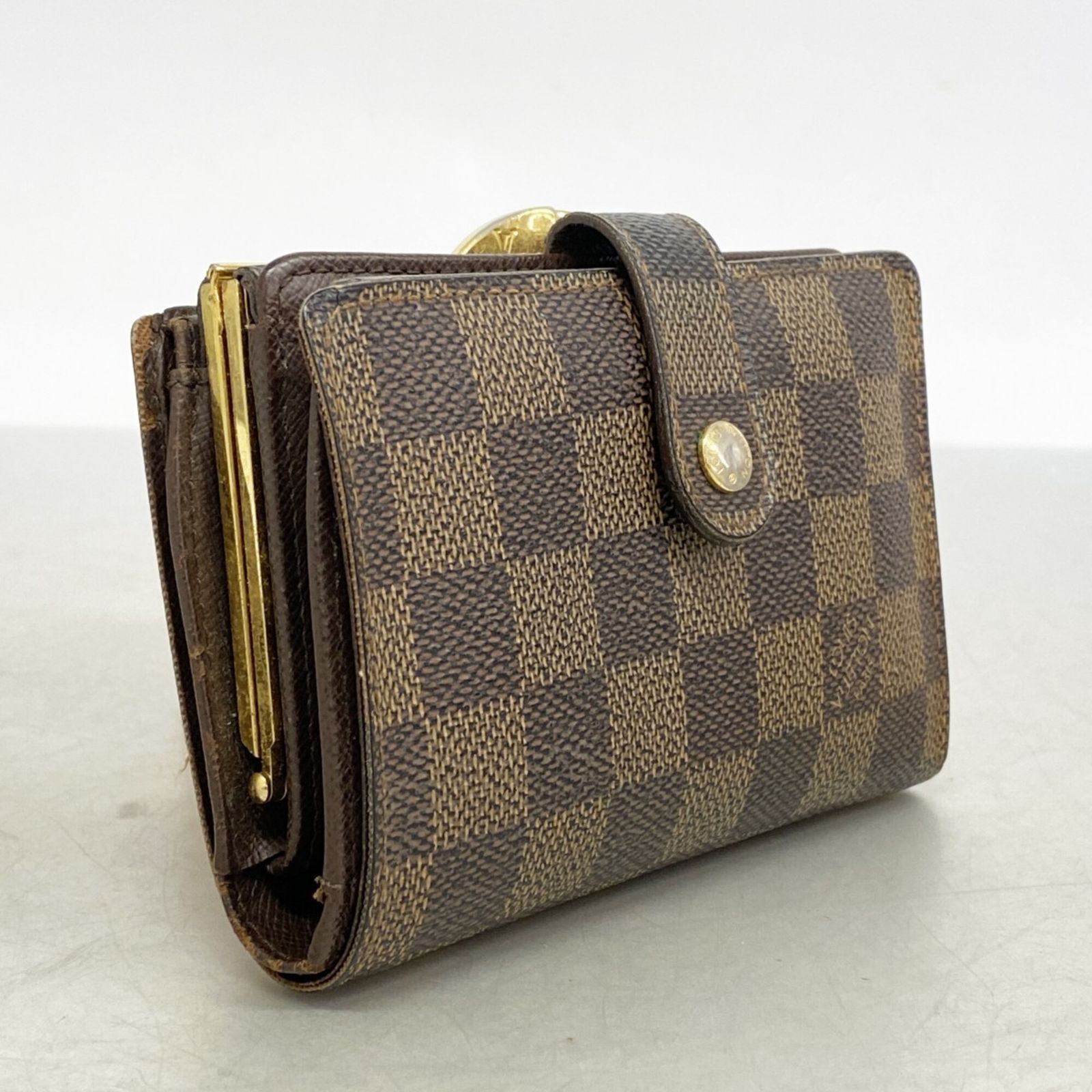 【6dc3739】ルイヴィトン 財布 ダミエ ポルトフォイユヴィエノワ N61674 エベヌ【中古】レディース LOUIS VUITTON（ルイ・ヴィトン） 【6dc3739】ルイヴィトン 財布