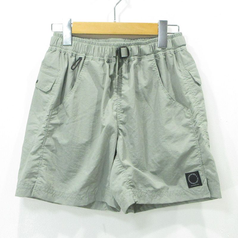 【三重本店】 中古 山と道 | ヤマトミチ 5-Pocket shorts 5ポケットショーツ ナイロンショートパンツ ライトグレー サイズ：S 【107】