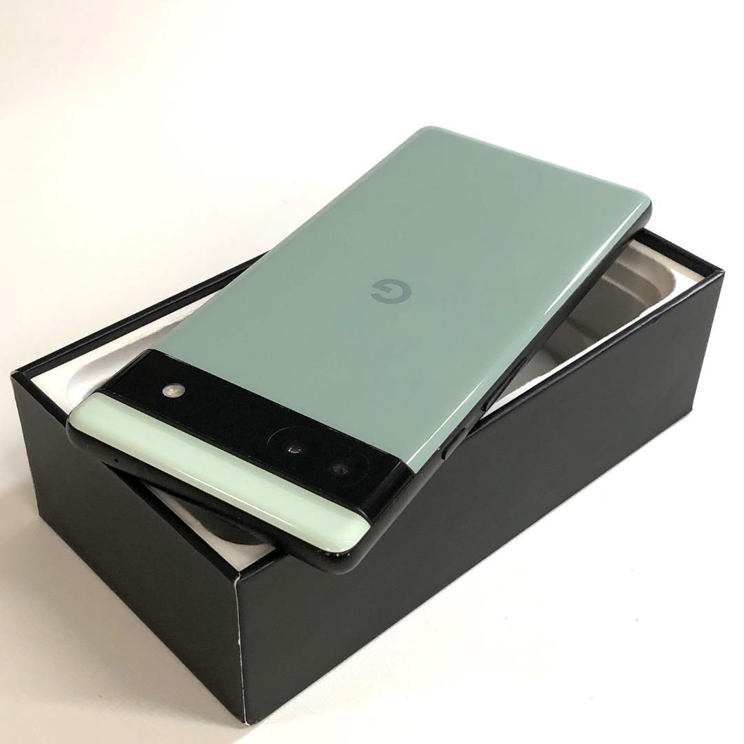 Google Pixel 6a 128GB Sage 動作確認 箱付き ジャンク ジャンク】Pixel 6a 128GB SIMフリー セージ - メルカリ