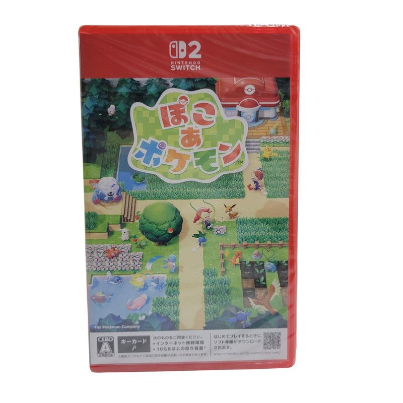 【中古美品】 【未開封】【ゲーム】ぽこ あ ポケモン CERO区分_A 全年齢対象 Nintendo Switch 2 任天堂 スイッチ2 ソフト 【029-260507-as-02-izu】