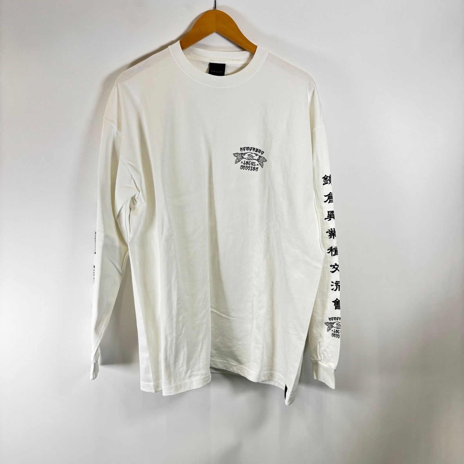 [専用] SWOON KIBACOWORKS 鎌倉異業種交流會 ロングスリーブTシャツ XL / SUEHIRO Tシャツ ホワイト XXL