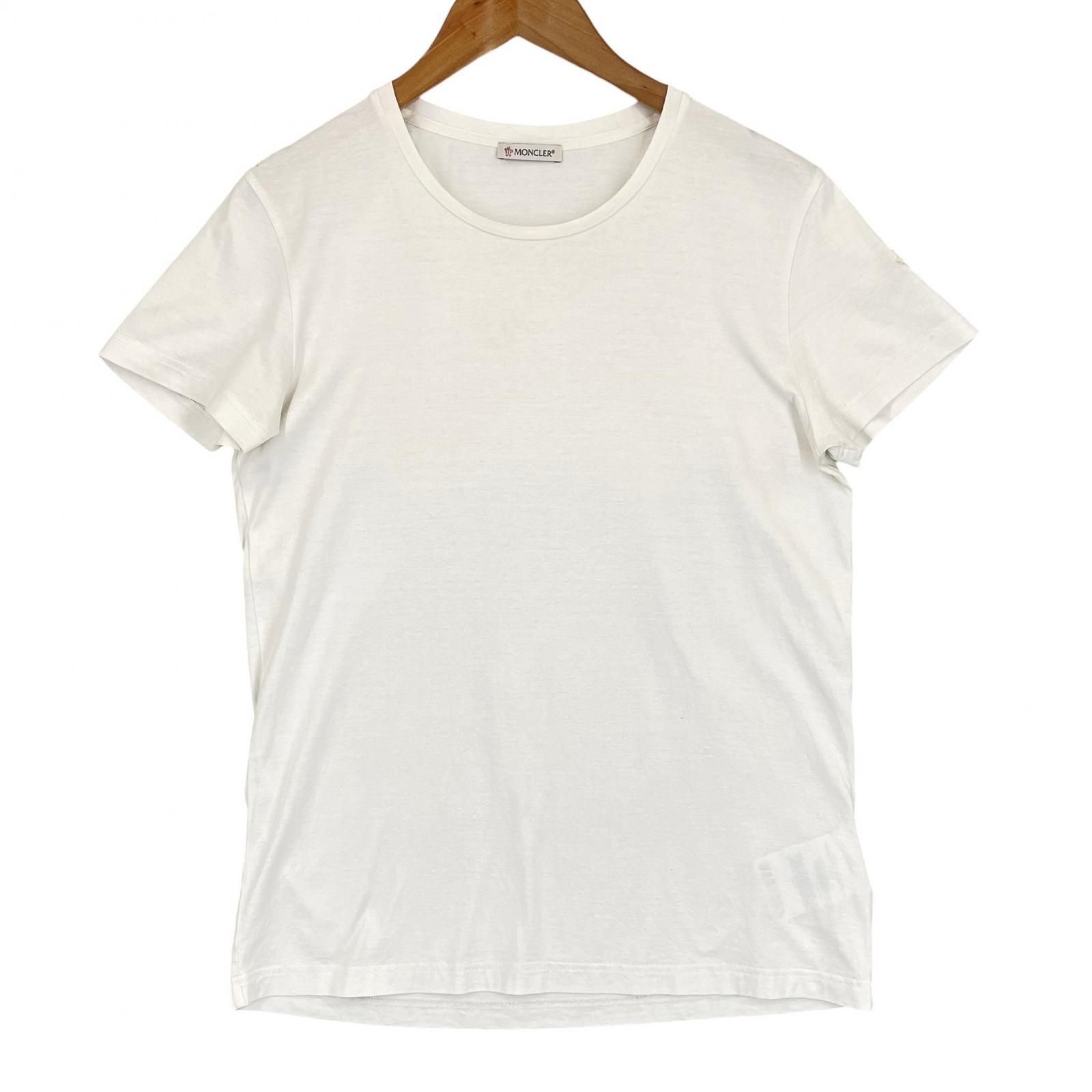 MONCLER/M/ホワイト/半袖Tシャツ/型番E10938086200 8390X