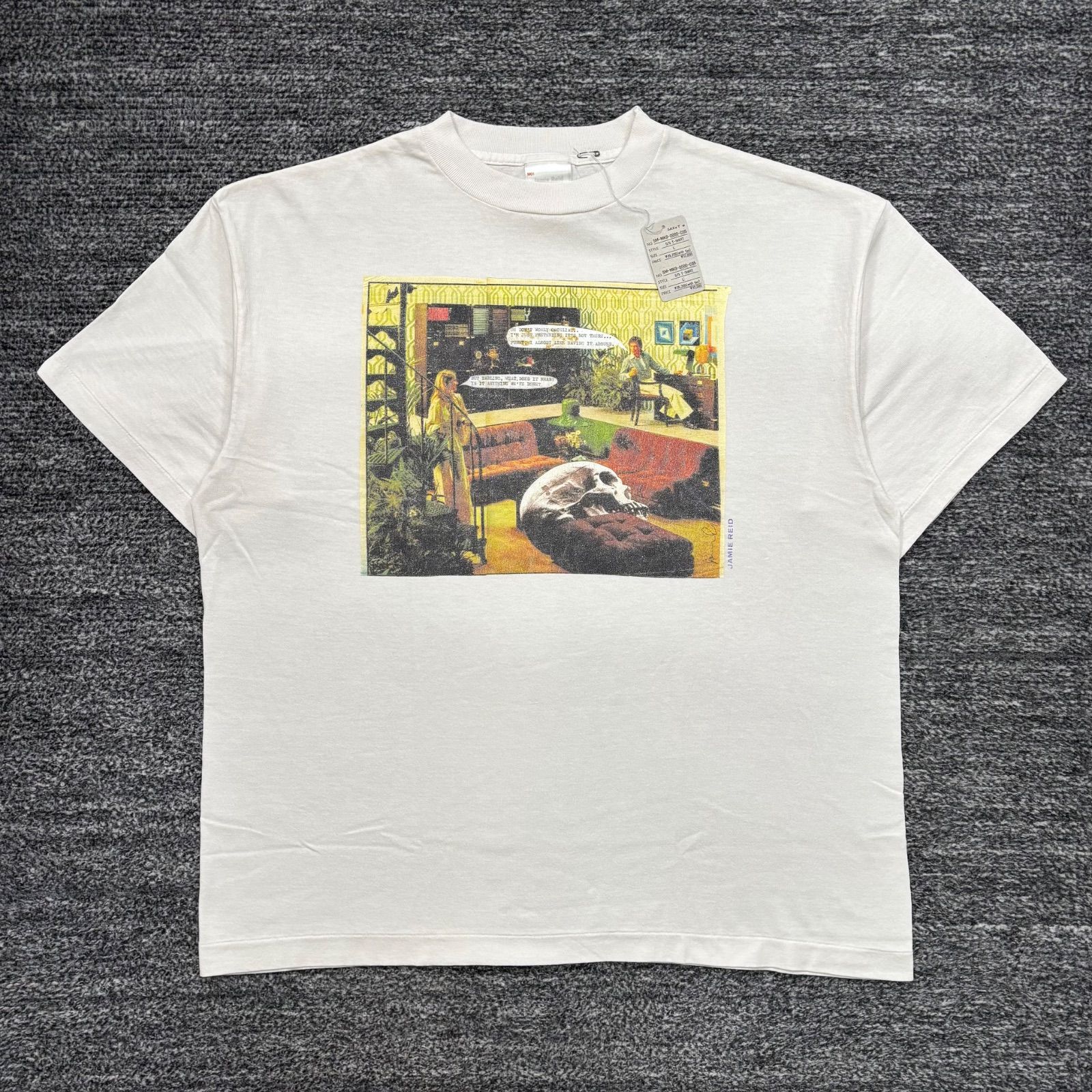 未使用品 Saint Mxxxxxx Jamie Reid S/S T-SHIRT SM-MK8-0000-C05 XL