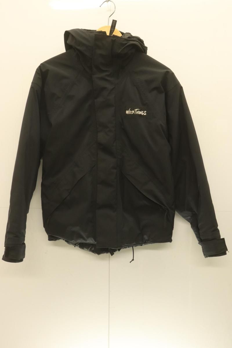 【中古】 WILD THINGS メンズジャケット S DENALI JACKET EVENT WILD THINGS S 黒 ブラック 無地 USA製