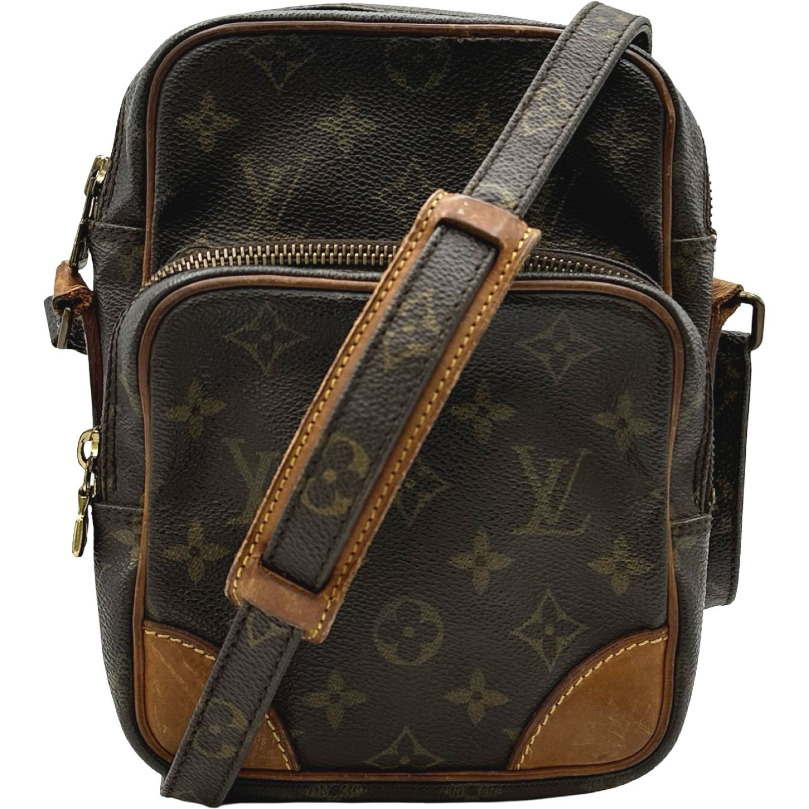 ルイ・ヴィトン LOUIS VUITTON アマゾン M45236 ブラウン モノグラム ユニセックス ショルダーバッグ
