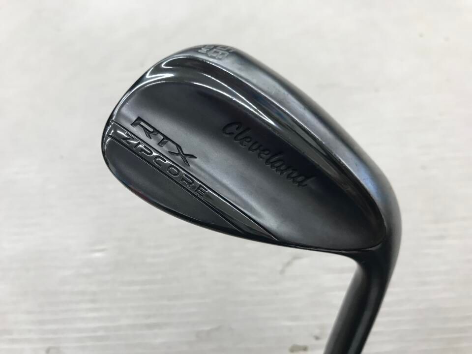 クリーブランド　RTX ZIPCORE ブラックサテン　58度　ダイナミックゴールド HT　S200フレックス　ウェッジ　中古【最短即日発送】