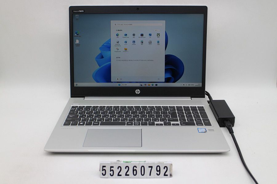 hp ProBook 450 G6 Core i5 8265U 1.6GHz/8GB/512GB(SSD)/15.6W/FHD(1920x1080)/Win11 【552260792】